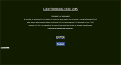 Desktop Screenshot of luchtoorlog-1939-1945.nl