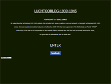 Tablet Screenshot of luchtoorlog-1939-1945.nl